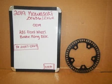 2019 Kawasaki ZX6R/636 OEM Front Wheel ABS Disc Brake Ring 21007-0669