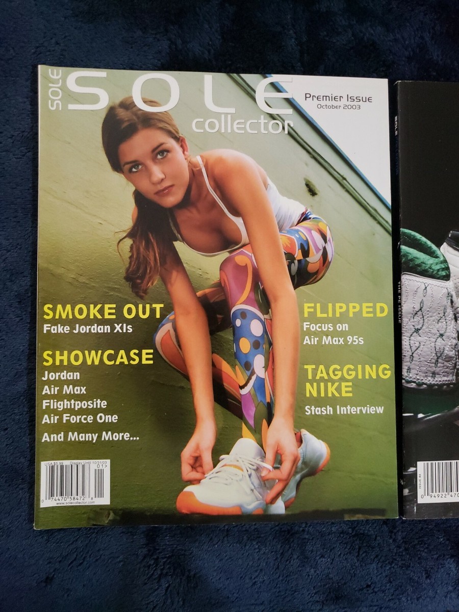 Sole Collector Magazine 2003 Premier First Issue included. 1, 46