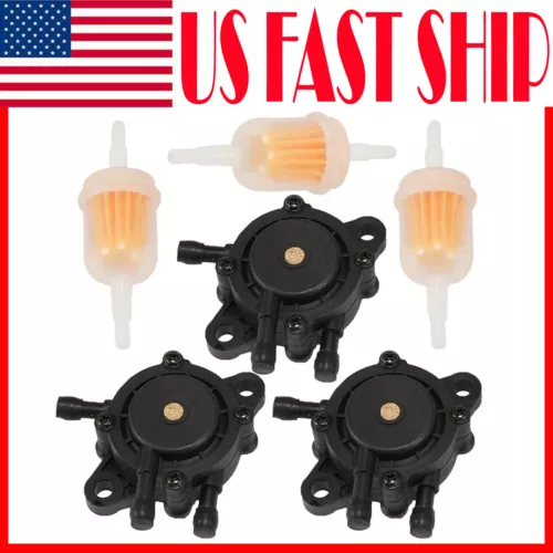 3 Stück Kraftstoffpumpe für Mikuni Briggs&Stratton 808492 808656 491922 691034 692313 - Bild 1 von 10