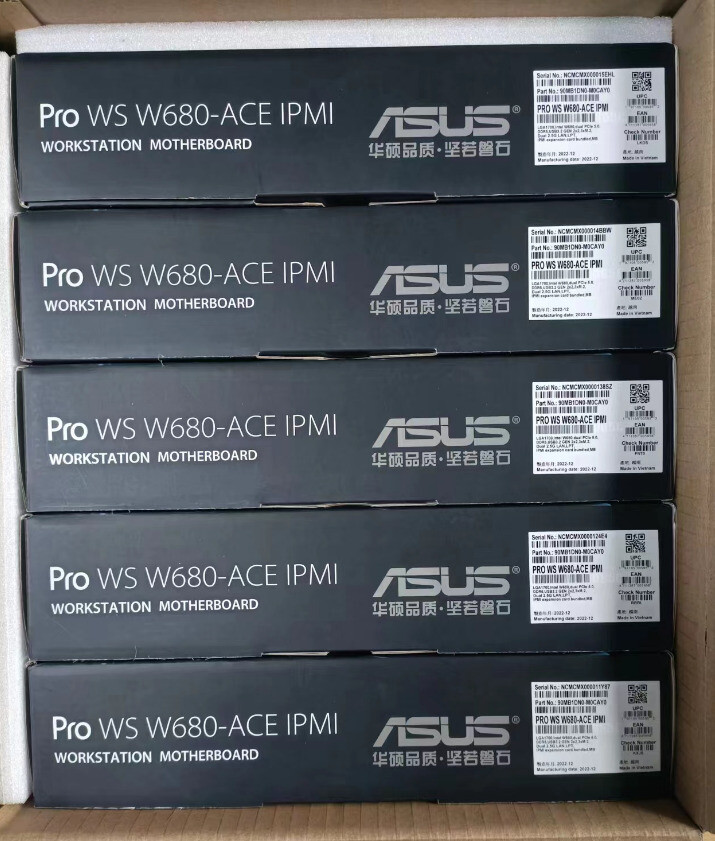 Asus Pro WS W680-ACE IPMI LGA1700 support Intel Core 14/13 Asus Pro WS W680-ACE IPMI LGA1700 support Intel Core 14/13