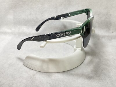 Custom Oakley Frogskins Lite Green Fade Drip w Fuse Black