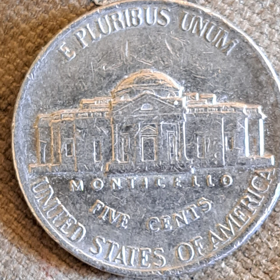 1982 P Nickel - Image 2 of 2