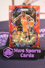 Amar'e Stoudemire Red Cracked Ice 2021-2022 Prizm