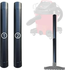 Vacuum Accessories & Attachments, 2-1/2'' Dust Brush & Extension Wand, 2-1/4''