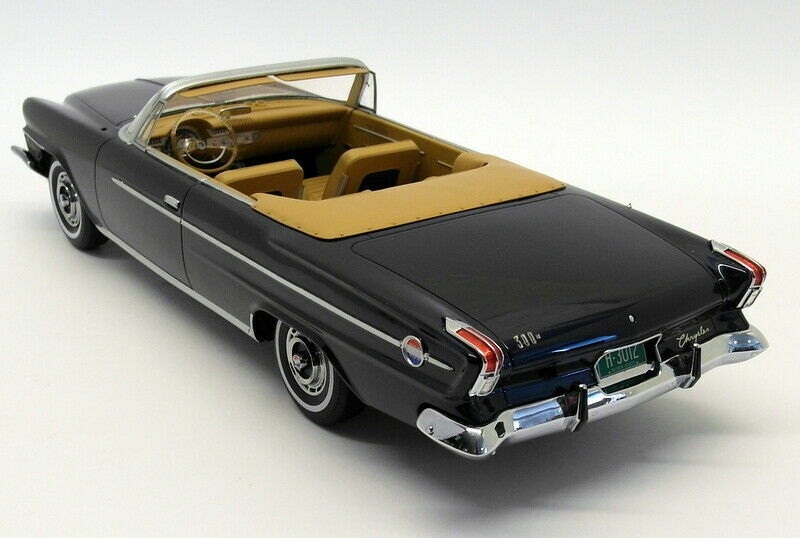 Chrysler 300H Convertible 1962 Dark Blue Metal BOS BOS312 1 18