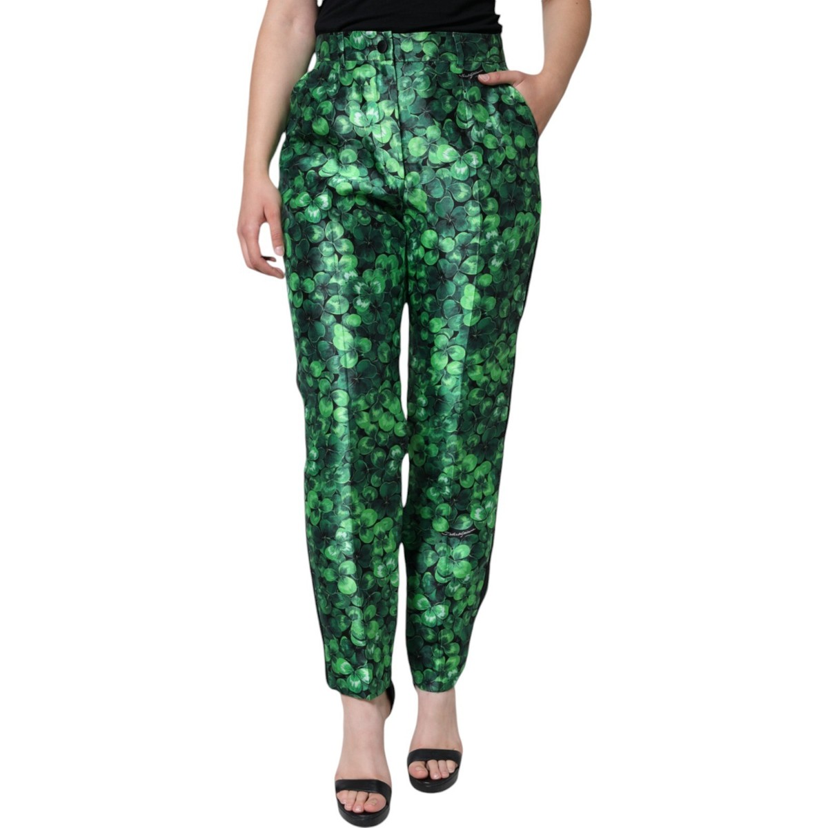 パンツ Dolce & Gabbana High Waist Cotton Pants Dolce&Gabbana High waist cotton pants | The Fashion Square