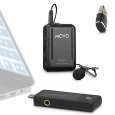 Movo WMX-1-UL USB-C / USB Wireless Lavalier Microphone