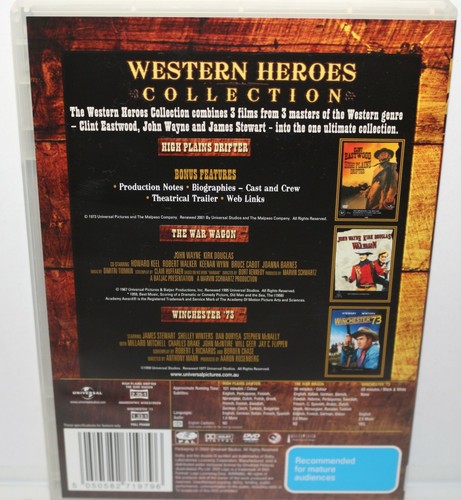 DVD Western Heroes Collection Western R4 usado - Imagen 2 de 4