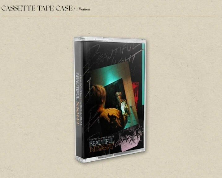 YESUNG SUPER JUNIOR 4th Mini Album Cassette Tape Ver. Tape+8 Panel J-Cards+Gift Foto 2 de 4