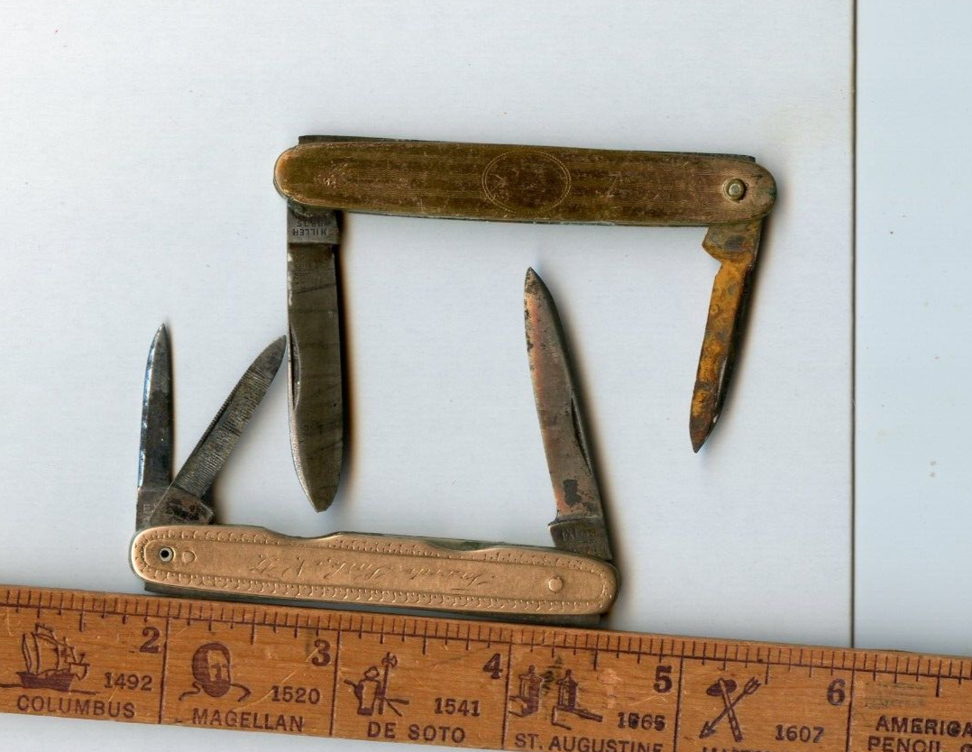 2 PC. VINTAGE GOLD FILLED SMALL POCKET KNIVES!!! eBay
