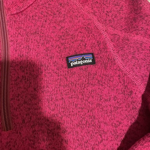 Patagonia Girl’s Better Sweater 1/4 Zip Craft Pink Youth Size XL (14) - Picture 2 of 7