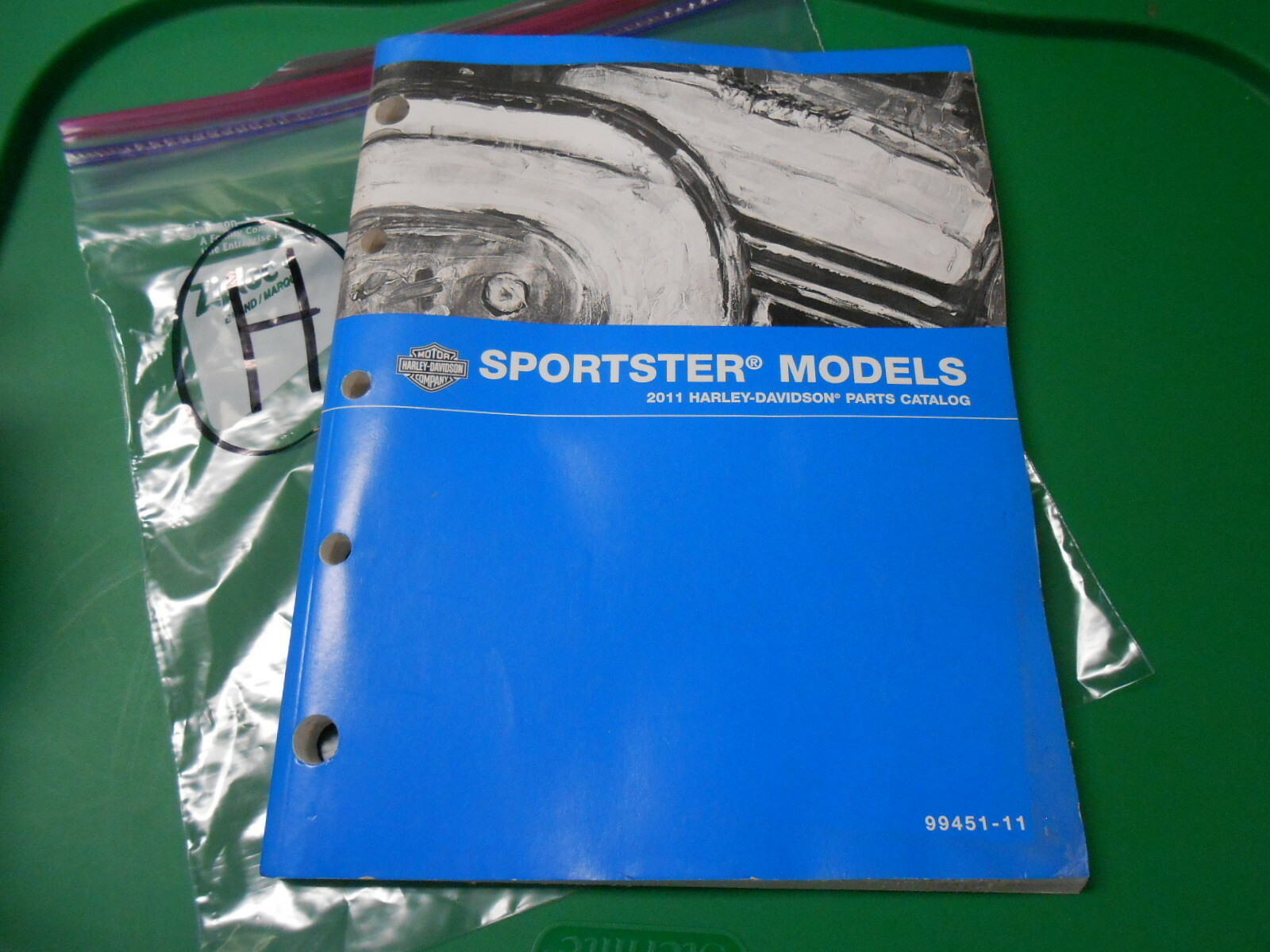 Harley Davidson Parts Catalog Manual 2011 Sportster Models 216 Pages