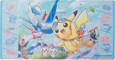 Pokemon Center Original Japan Rubber Playmat Mat Spielmatte TCG Sealed 30x58CM