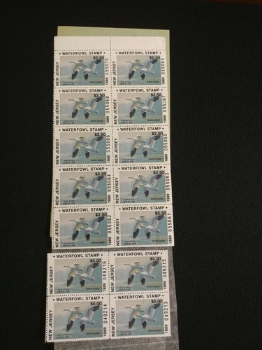 New Jersey Waterfowl Stamp 1989 Collectibles - Picture 4 of 7