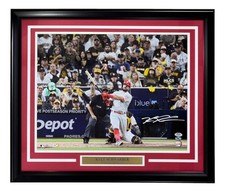 Kyle Schwarber Signed Framed 16x20 Philadelphia Philles Photo PSA/DNA