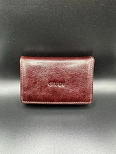 GIUDI Business Card Holder - Genuine Italian Leather - Made In Italy