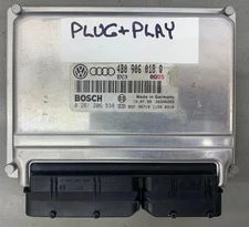 4B0906018Q 2000 Audi A4 Quattro 18T Engine Control Module Plug and Play