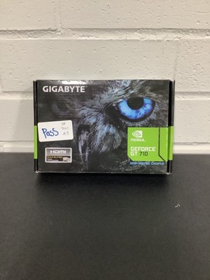 OPEN BOX GIGABYTE GEFORCE GT710 GRAPHICS CARD GV-N710D3-2GL 2GB DDR3 HDMI