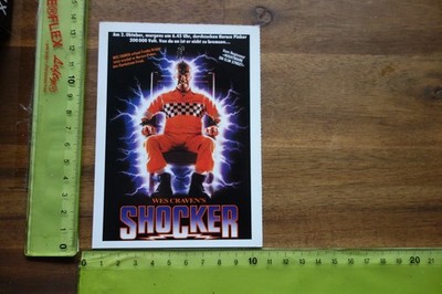 Alte Filmplakatkarte Kino Film SHOCKER Peter Berg Michael Murphy