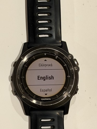 Garmin Fenix 3 HR - charger included - TESTED and WORKING