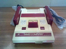 Nintendo Famicom Console Set AC Adapter RF Switch Manuals Games Tested