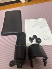 Audio-Technica AT2020 Condenser Microphone Pop Filter 1.5m Cable Used
