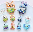 Zootopia Cartoon animal 3D Shoe charms 10 pcs set New — photo 3