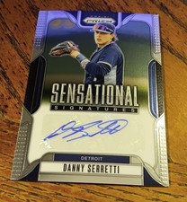 2025 Panini Prizm AUTO - Sensational Signatures Danny Serretti #SS-DS Detroit