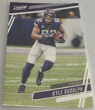 2020 Panini Prestige Football Kyle Rudolph Minnesota Vikings base card #197