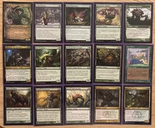 Budget Casual Commander MTG Green Black Fungus Kindred Akawalli The Seething