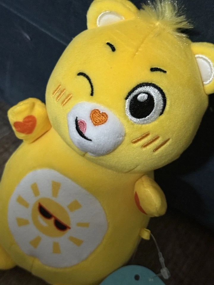 Juego de 4 Care Bears Squishmallows 6" HugMees Cheer Togetherness Funshine Bedtime Foto 3 de 4