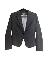 H M Women s Gray Blazer Size US8/EUR38 Excellent Condition