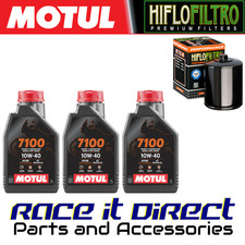 Oil & Filter for Harley FXDL Dyna Low Rider EFI 2007-2017 Race MOTUL 7100 & HF