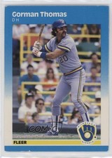 1987 Fleer Gorman Thomas #359 05up