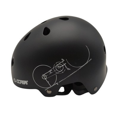 Asvert Fahrradhelm Kinderhelm verstellbar 48 54 cm