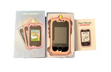 Children  s SmartPhone Girls Boys Kids Unicorn Pink Phone Toy Games Music NIB