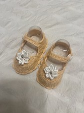 New Handmade Baby shoes 0-6 Month 9 cm Soft Sole