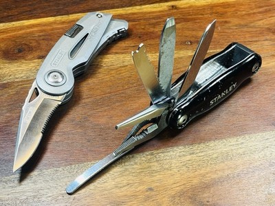 STANLEY QUICKSLIDE SPORT 2-IN-1 RETRACTABLE + 8 In 1 MULTI-TOOL