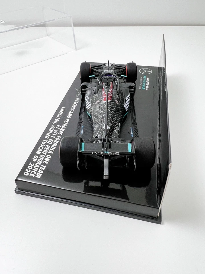 2020 Hamilton Mercedes W11 (Tuscan GP) 1:43 Minichamps 410200944 (NO SPARK) - Immagine 4 di 4