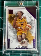 2025 Panini Impeccable Lisa Leslie Purple /8-  Los Angeles Sparks