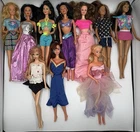 Vintage Lot of 10 Barbie, Kira, PJ, Teresa, Lea Dolls Mostly 80s-90s TLC DAMAGED