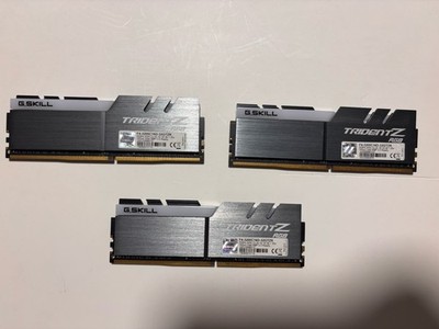 G.Skill Trident Z RGB 16GB (1x16GB) DDR4 RAM 3200MHz F4-3200C16D-32GTZR