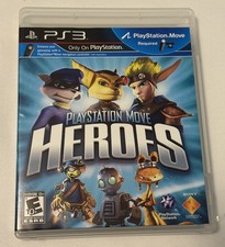 PlayStation Move Heroes (Sony PlayStation 3, PS3) Complete W/Manual Tested