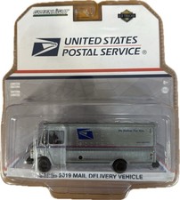 Diecast Model Car - Greenlight 1/64 B H.D. Trucks USPS US Post Office CHASE NEW