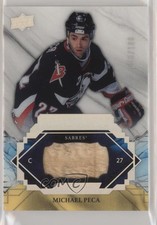 2019-20 Upper Deck Engrained Remnants 15/100 Michael Peca #R-MP 0c3