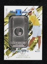 2024 Panini Impeccable LIV Golf LIV Logo Silver /30 Sergio Garcia #SLL-SGA 1fl4