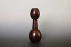 Beautiful shape Japanese  Bronze  vase  by well known artist   ZN88