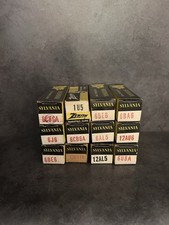 SYLVANIA Vacuum Electron Tubes and 1 Zenith Electron Tube Lot of 12