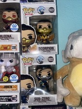 Funko Pop! Mortal Kombat 1 Set (#1021-23 And LIMITED SOLD OUT MILEENA EXCLUSIVE)