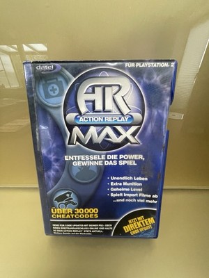 AR Action Replay MAX für PlayStation 2-  (selten, mit Speicher USB-Stick & CDs)